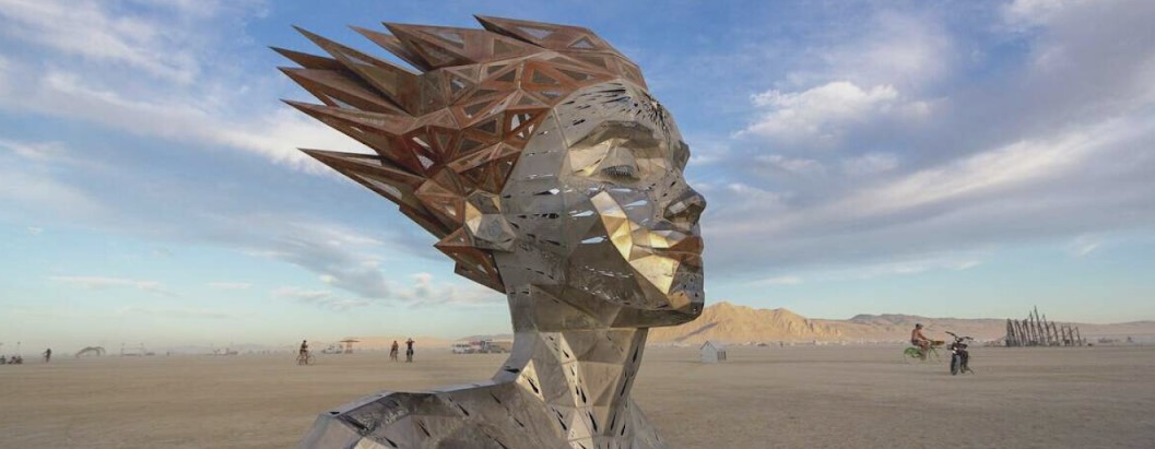 The burning man event