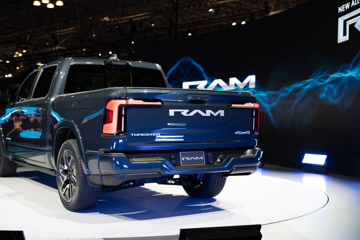 2025 Ram 1500 REV Tungsten at NY Auto Show