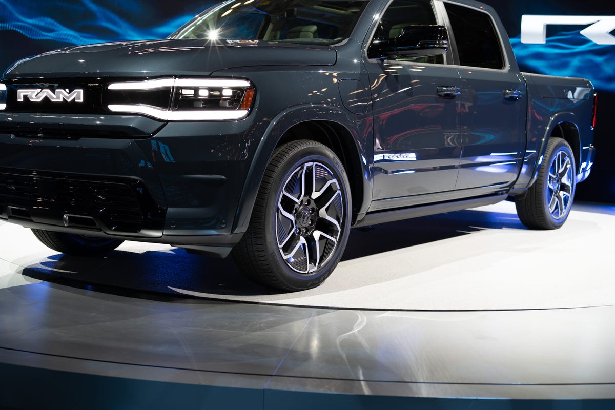 2025 Ram 1500 REV Tungsten at NY Auto Show