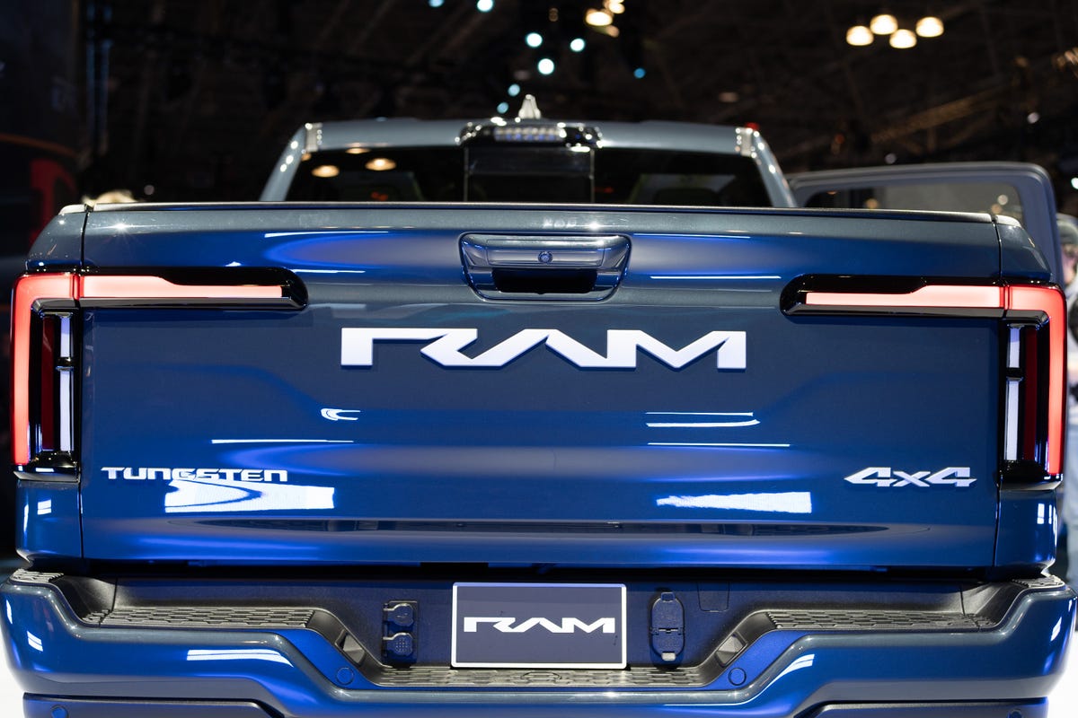 2025 Ram 1500 REV Tungsten at NY Auto Show