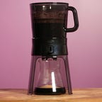 A cold-brew coffee maker on a table