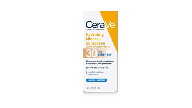 CeraVe Hydrating Mineral Sunscreen