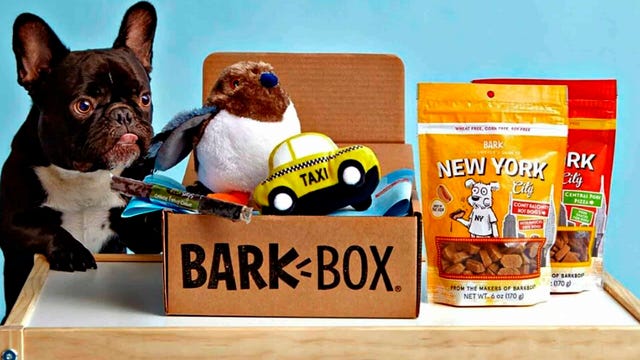 Barkbox dog food delivery service