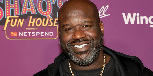 Shaquille O'Neal attends Shaq's Fun House Big Game Weekend at Talking Stick Resort on February 10, 2023 in Scottsdale, Arizona.