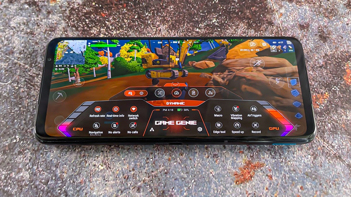 The Asus ROG Phone 7 Ultimate phone