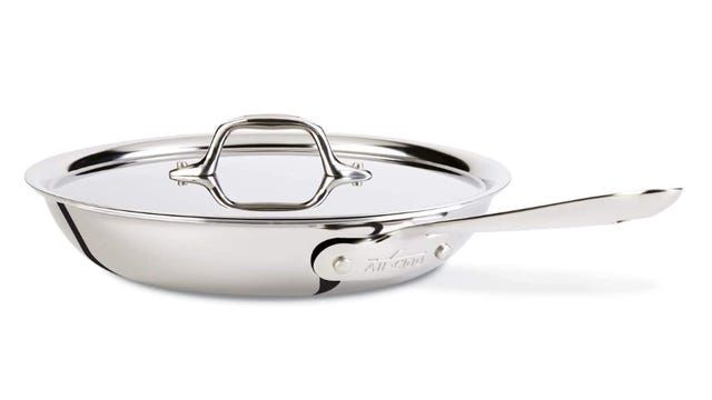 All-Clad covered frying pan