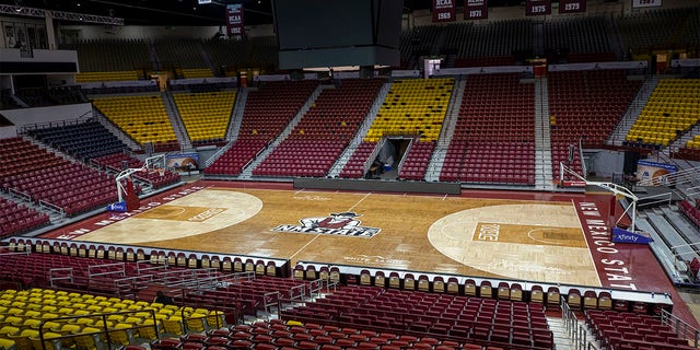 A picture of New Mexico State's basketball stadium