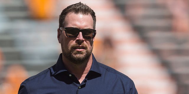 Ryan Leaf attends a college football game