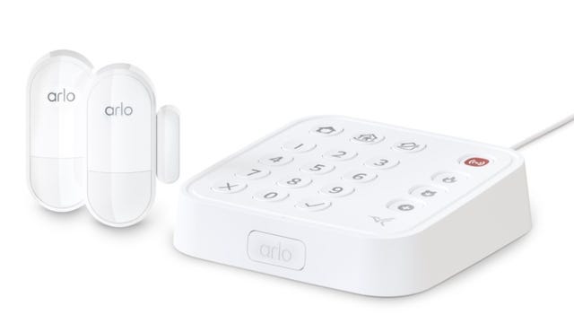 Arlo home security keypad and sensors