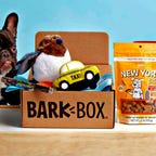 Barkbox dog food delivery service