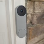 Image of Google Nest Doorbell 2nd generation wired in Ash color.